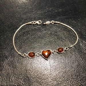 Baltic Amber Love Bracelet